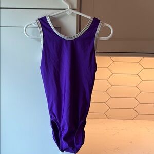 Purple Kids Gymnastics Leotard